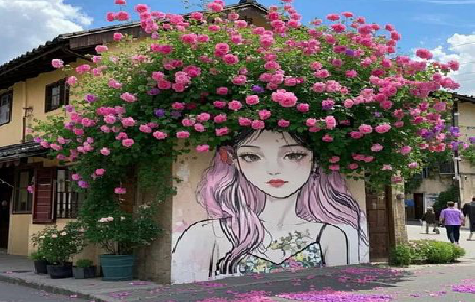 丹巴怎么设计网红打卡墙绘