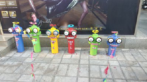 丹巴商业区彩绘