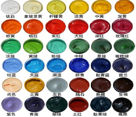 丹巴墙绘颜色的选择有讲究。