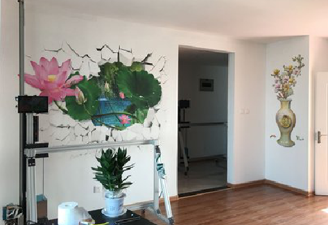 丹巴墙体彩绘相比墙纸的优势。