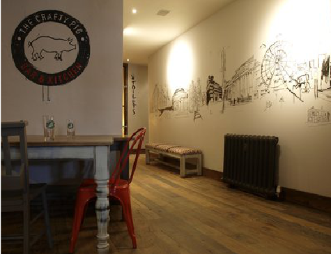 丹巴教你判断手绘墙质量的好坏。