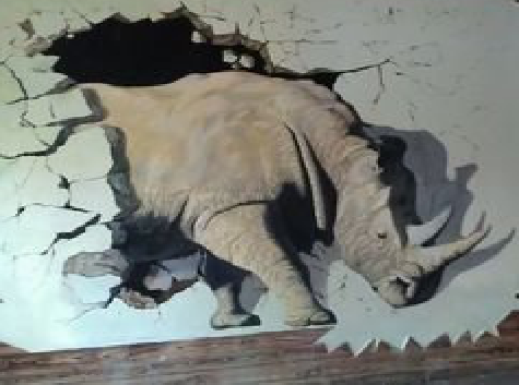 丹巴在墙绘中，如何绘制3D效果？