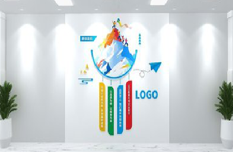 丹巴公司企业形象墙的工艺材料有哪些？