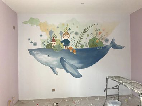 丹巴手绘墙的特点及优势。